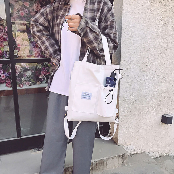 Esme | Canvas tote bag you can carry three ways