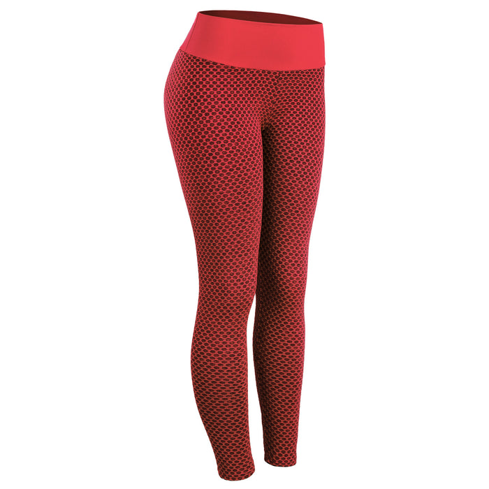 Imogen | Seamless honeycomb leggings with scrunch back