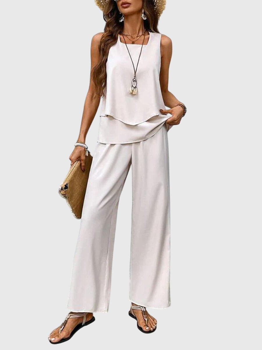 Brenda | Elegant 2-Piece Summer Set