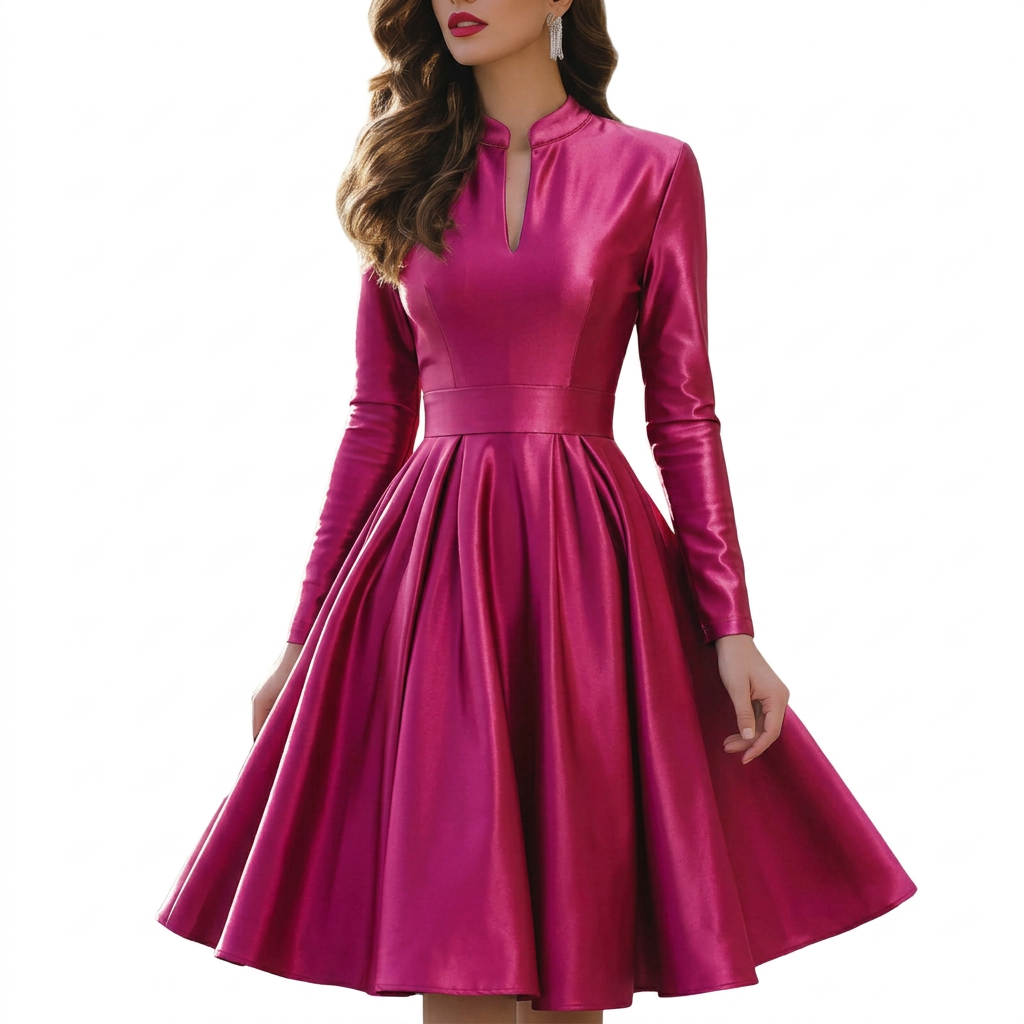 Avelina | V-Neck Midi Dress