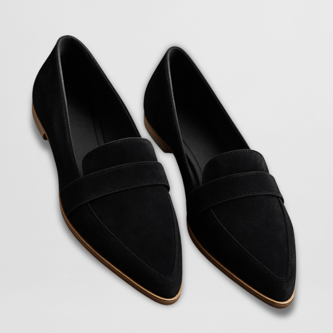 Charlotte | Women’s Orthopaedic Pointed Toe Slip On Loafers