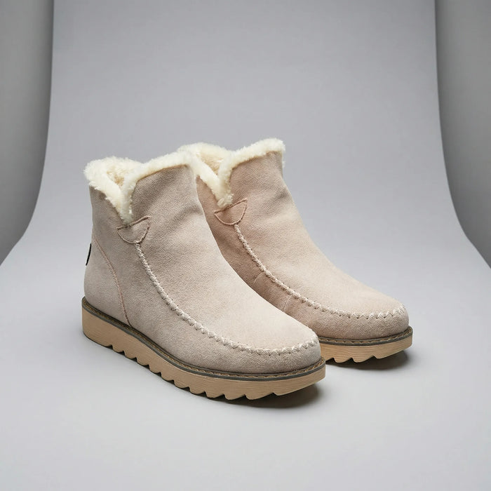 Women's Insulated Ankle Boots with Faux-Fur Lining