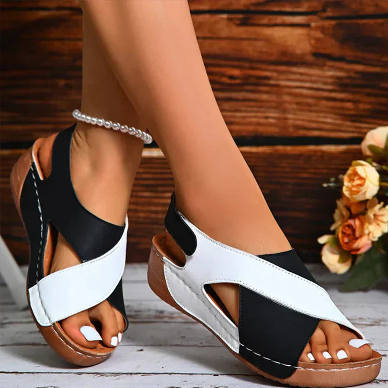 Bella | Womens Orthopaedic Cross Strap Sandals