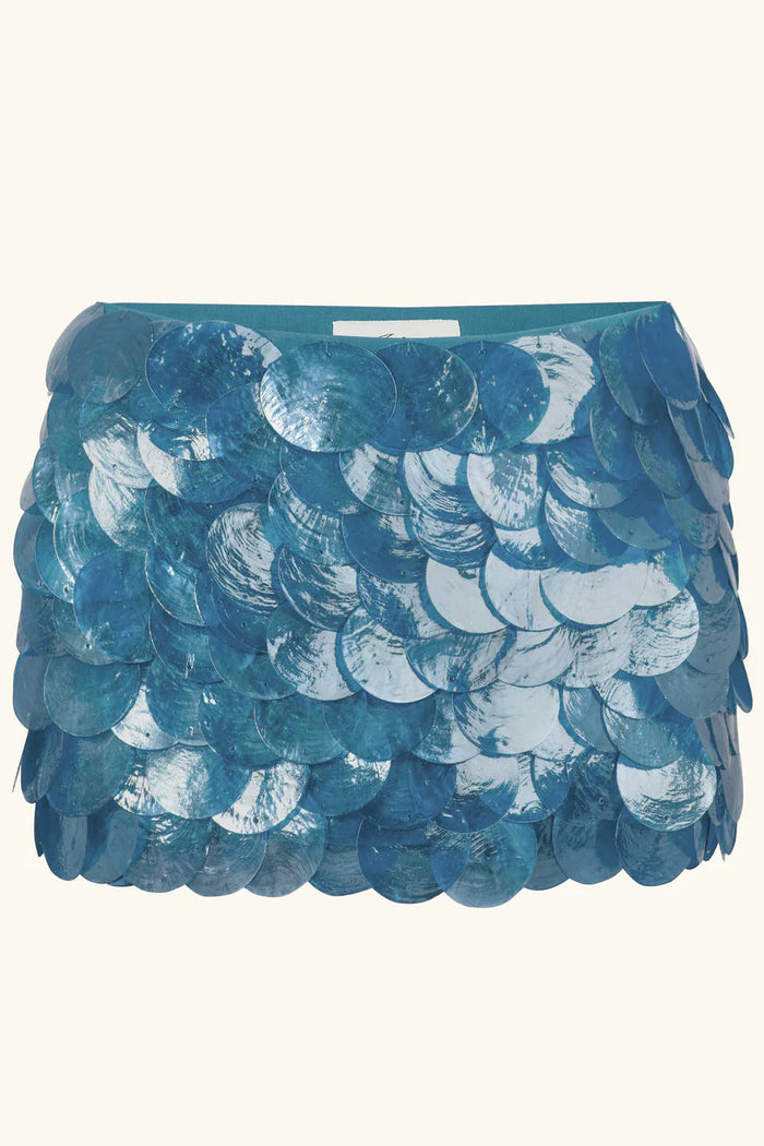Women's Sequin Mini Skirt Elasticated Waist Statement