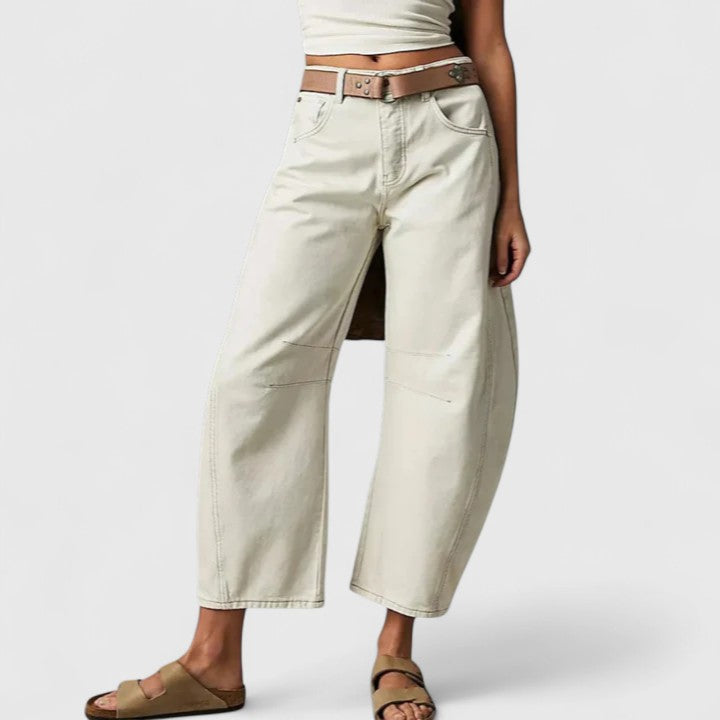 Rain | Comfortable Wide-Leg Trousers
