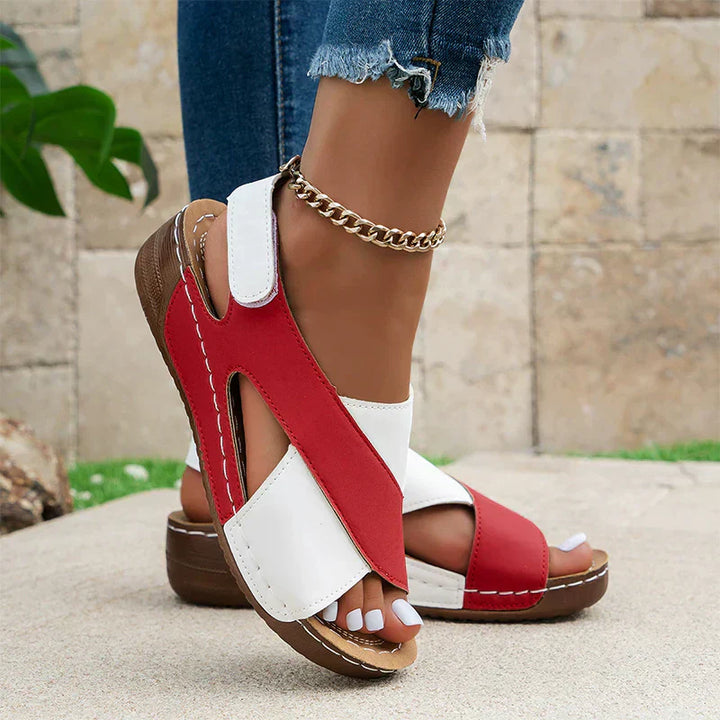 Bella | Womens Orthopaedic Cross Strap Sandals