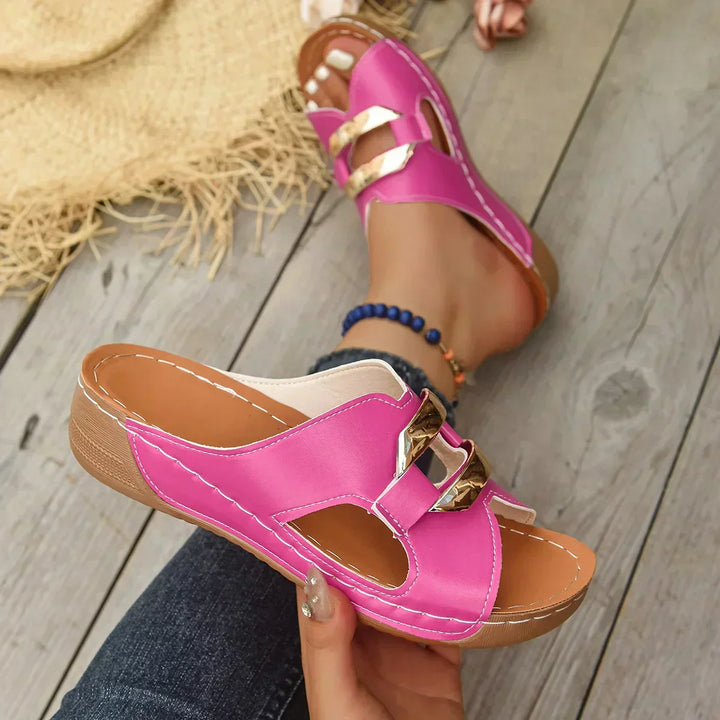 Lina | Orthopaedic Wedge Heel Sandals