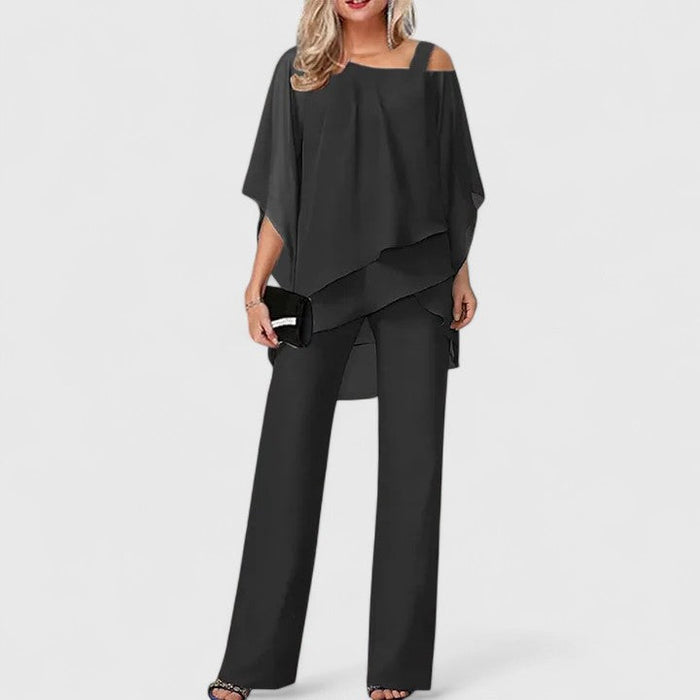 Serenity | Elegant Two-Piece Trouser Set