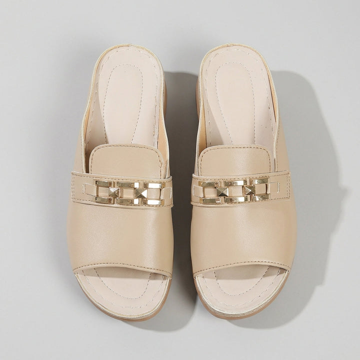 Kylie | Women’s Orthopaedic Slip-On Buckle Detail Sandals