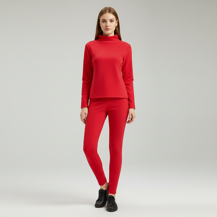 Women's Fleece Loungewear Set Jumper and Trousers