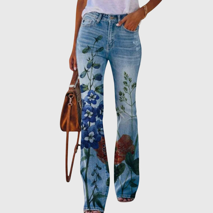 Trousers With Flowers