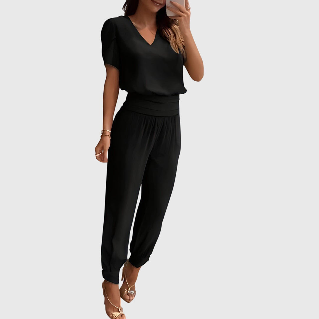 Jennifer | Stylish Blouse And Trousers Set